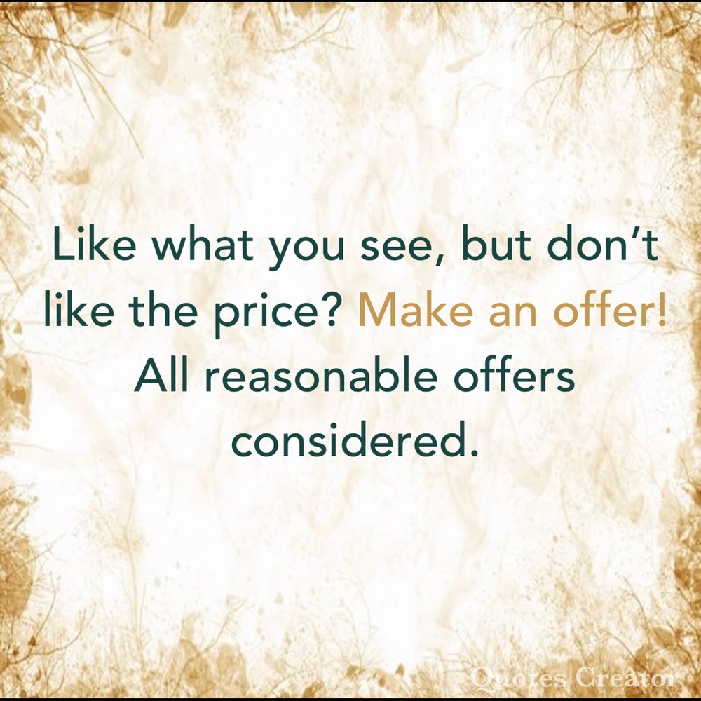 All offers considered!
